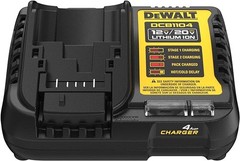DEWALT 12V MAX/20V MAX Lithium Ion Battery Charger, 4 Amp, Waterproof – BLACK
