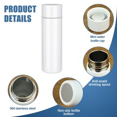 5oz Mini Water Bottle Small Insulated Stainless Steel Purse Water Bottle