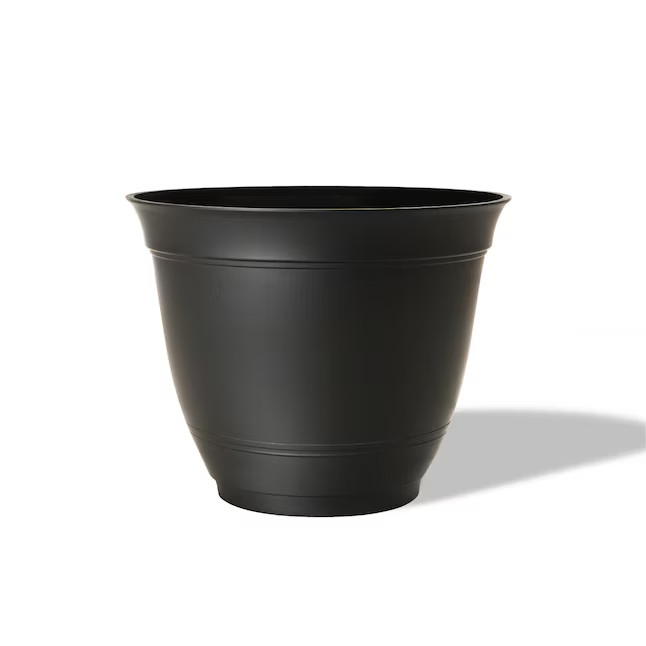 Style Selections Round 6.02-in W x 6.02-in L x 5.12-in H flower Planter