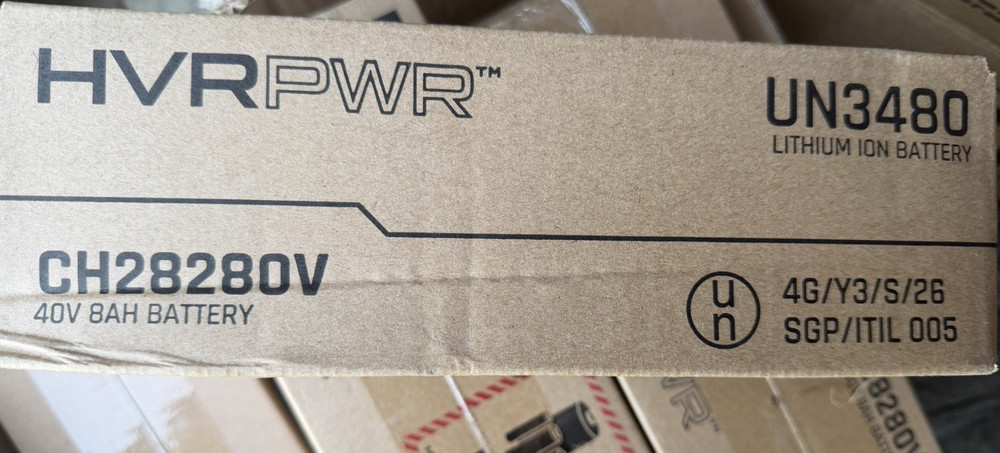 Hoover HVRPWR CH28280V 40V 8Ah Lithium-Ion Battery Pack Black