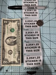 VOICE ACTIVATED Funny Prank Joke Gag Sticker 25-250pcs