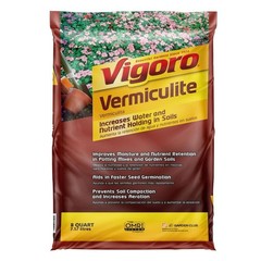 Vigoro 8-Qt Organic Vermiculite Soil Amendment Garden Plant Growing Mix 10053686