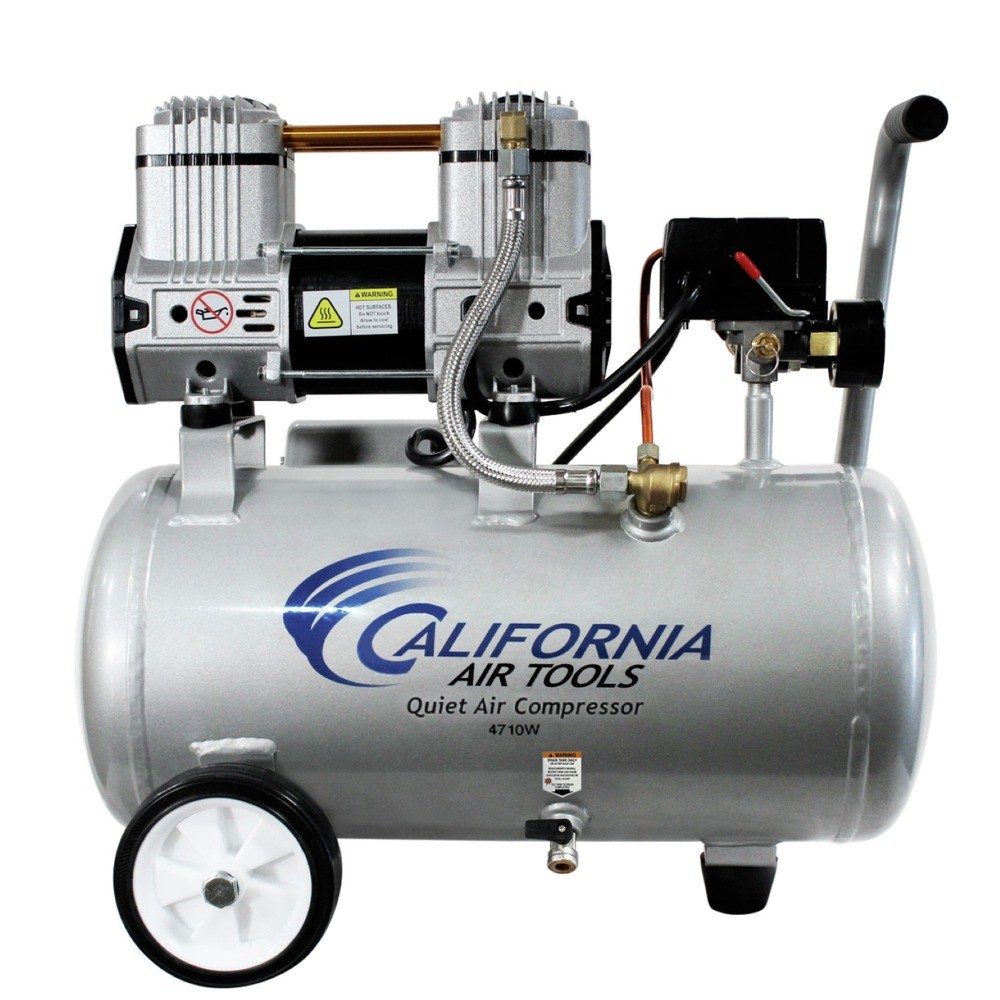 California Air Tools 4710W 1 HP 4.7 gal Quiet Air Compressor New