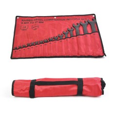 32pcs Combination Wrench Set, Metric 6 to 32mm & SAE 1/4″ to 1-1/4″ Raised Panel