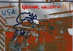 ROBERT RAUSCHENBERG Bicycle, National Gallery, 1991