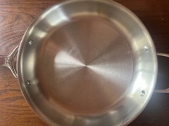 Wolf Gourmet Stainless Steel 11.5” Skillet 7-Ply USA Made Professional