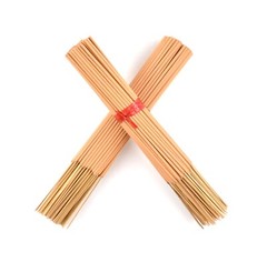 100 UNSCENTED Incense Sticks 11″ – 100% Natural Light Brown Joss Wood Punk Bulk