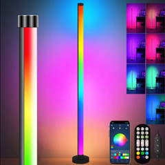 2-Pack Corner Floor Lamp,Lamps for Living Room with Smart App and Remote Control