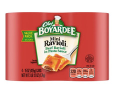 Chef Boyardee Beef Ravioli, 15 Oz, 4 Pack FREE SHIPPING