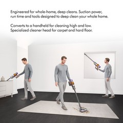 Dyson V15 Detect Total Clean Extra | Yellow/Nickel | Refurbished