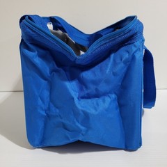 Igloo Tote Cooler 9 Can Bag Blue Soft Sided White Yellow Floral Pocket Insulated