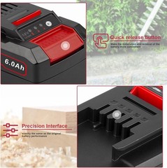 NEW 2 Pack 18V 6000mAh Battery Einhell X-Change Cordless Tool Battery Pack