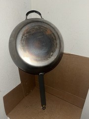 De Buyer MINERAL B Carbon Steel 13” Frying Pan Deep Induction Ready France