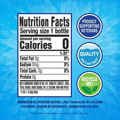 Pure Life Purified Water, 16.9 Fl Oz, 35-Pack Plastic Bottles