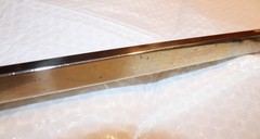 1920’s Antique Towel Bar Solid Nickel Silver / White Brass 3 lb 9 oz 27 5/8 Inch