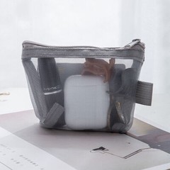 Mini Travel Toiletry Storage Cosmetic Bag Beauty Zip Makeup Organizer Pouch US