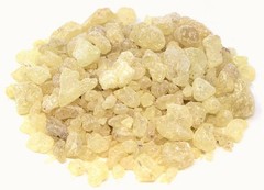Natural Granular ‘A’ Grade White Copal Resin Incense: 1 lb + 6 Charcoal Tablets