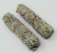 White Sage Smudge Sticks/Wand 4- 5″ Wholesale Bulk 1 to 400 big bundles