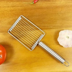 Stainless Steel Tomato Slicer Manual Vegetable Fruit Cutter Salad Sandwich Kitch