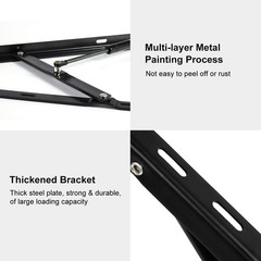 4.6 FT Bed Lift Mechanism, 176-264 lbs Load Capacity, Lifting Gas Spring Set,…