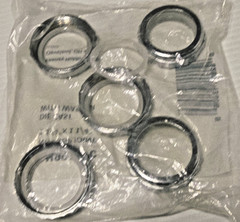 5 Pcs – Keeney 1-1/4 In. x 1-1/4 In. Die-Cast Slip Joint Nut and Washer AH9050PC
