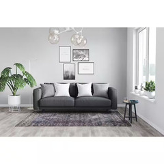 Irene Multicolor Distressed Washable 2 Ft. X 3 Ft. Scatter Rug