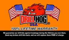 8 Pc Silver & Deming Drill Bit Set 9/16″ ~ 1″ Jumbo Drill Hog® Lifetime Warranty