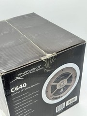 Proficient C640 6.5″ In-Ceiling Speakers Pair PAS11640 Graphite Woofer 125W Home