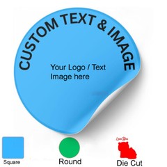 Custom logo stickers Die cut Stickers custom stickers bulk Product Labels