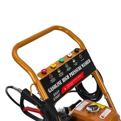 3950 PSI Gas High Pressure Washer 5 Nozzles Gas Powered Washer 2.6 GPM 212cc