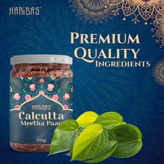 Calcutta Meetha Paan Without Supari Dry Paan Digestive After-Meal Snack Mouth Fr