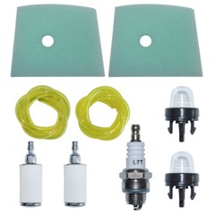Air Filter Primer Bulb Kit For Husqvarna 123C 123L 223L 223R 322L 323L 323C 323E