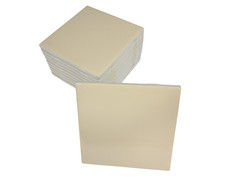 French Vanilla Yellow Ceramic Tile 4.25 in Shower Backsplash Classic Color 141
