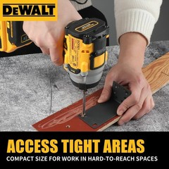 NEW DeWalt 20V Brushless 3/8″ Compact Impact Wrench Hog Ring Anvil DCF923B