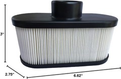 11013-0752 11013-0726 Air Filter, for Kawasaki FR651V FR730V FR691V Engine Ai…