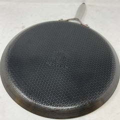 HexClad 12″ Hybrid Nonstick Round Griddle Grill Pan Stainless Steel 12 inch