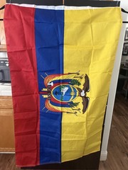 3×5 Ecuador Premium Flag House Banner Grommets Poly