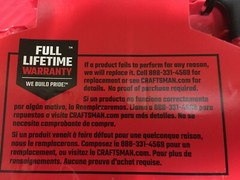 NEW CRAFTSMAN T-THROUGH HANDLE HEX KEY ALLEN SAE / METRIC CHOICE OF SIZE OR SET