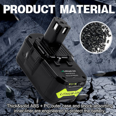 8.0Ah 18Volt For RYOBI P108 18V For One+ Plus High Capacity Lithium Ion Battery
