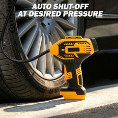 Car Air Tire Pump Inflator Compressor LED Digital Electric Portable 980kPa 20V