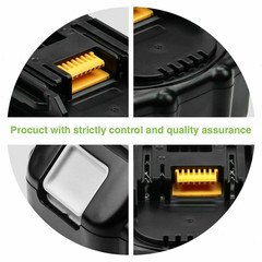 4Pack 18V 3.0AH Battery For Makita 18V Lithium-Ion BL1860B BL1815 BL1850 BL1815