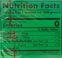 1 Box, China Slim Herbal Tea Extra Strength Delight 36 Tea Bags