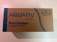 Open Box – AquaTru Carafe Pre/Carbon Stages 1-2 Sealed Filter, SKU 10AT100SF01