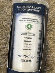 NEW-Everydrop by Whirlpool Ice and Water Refrigerator Filter 4, EDR4RXD1-Single