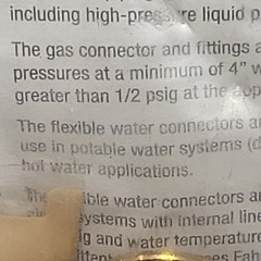 BrassCraft Gas & Electric Water Heater Fittings Kit w/ Installation Instructions