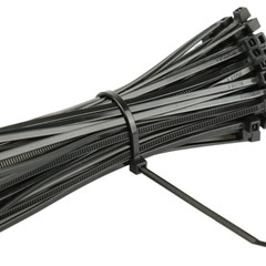 100Pcs 18″ Cable Ties Heavy Duty 150 LBS Ultra Nylon Wrap Wire Zip UV Resistant