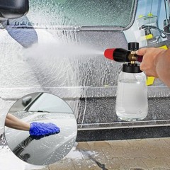 Snow Foam Lance Cannon Soap Bottle Sprayer For Pressure Washer Gun Jet Car Wash
