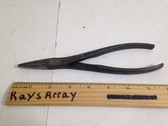 Vintage Pair of Duckbill Pliers, one is Proto 227 other unbranded duck flat nose