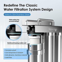 Waterdrop Refurbished TST-UF 0.01μm Ultra-Filtration Under Sink Water Filter