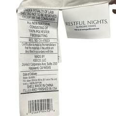 IHG Loves To Be Washed (4) KING FIRM Pillow – Featured at IHG Hotels Free Sheets